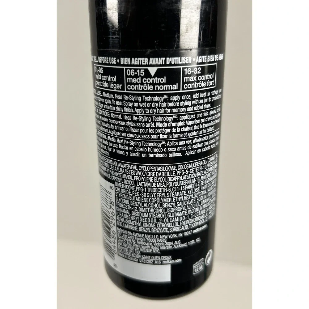 Redken Iron Shape 11 Thermal Holding Spray 8.5 oz Heat Protectant NEW